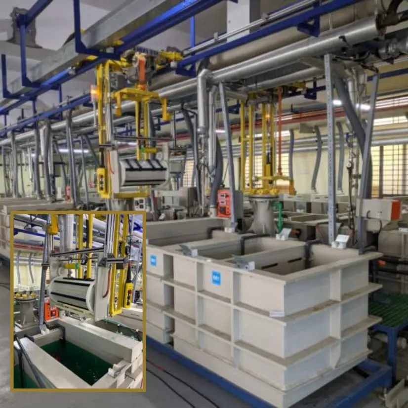 SM Finishes hybrid connector electroplating plant, Machohalli, Bengaluru